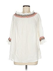 Easel 3/4 Sleeve Blouse