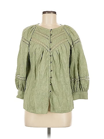 By Anthropologie 3/4 Sleeve Blouse (view 1)