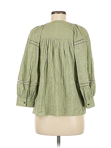 By Anthropologie 3/4 Sleeve Blouse (view 2)