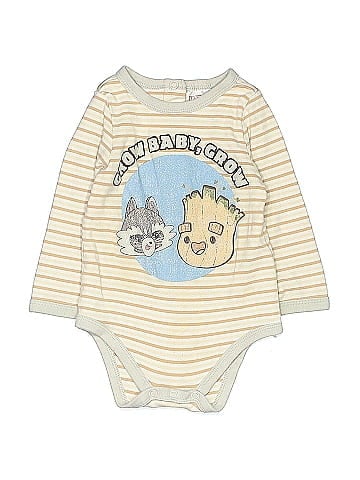 Marvel Long Sleeve Onesie (view 1)