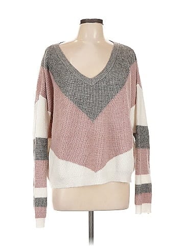 Peach Love Pullover Sweater (view 1)