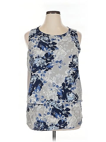 DG^2 by Diane Gilman Sleeveless Blouse (view 1)