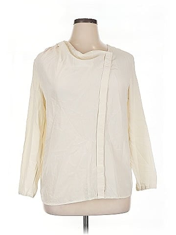 Classiques Entier 3/4 Sleeve Silk Top (view 1)