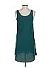 Oiselle Solid Teal Green Casual Dress Size 2 - photo 2