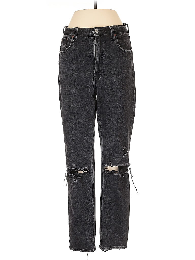 Pre-owned Abercrombie & Fitch Jeans In Black