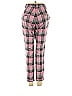 Hot Topic Plaid Pink Casual Pants Size XS - photo 2