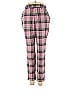 Hot Topic Plaid Pink Casual Pants Size XS - photo 1