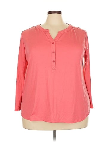 Faded Glory 3/4 Sleeve Top (view 1)