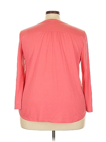Faded Glory 3/4 Sleeve Top (view 2)