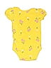Just One You Made by Carter's 100% Cotton Floral Yellow Short Sleeve Onesie 6-9 MO / 9 MO - photo 2