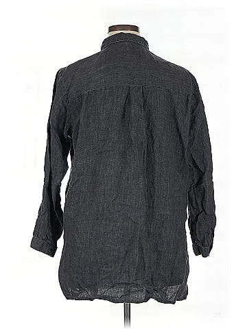 Eileen Fisher 3/4 Sleeve Button-Down Shirt (view 2)