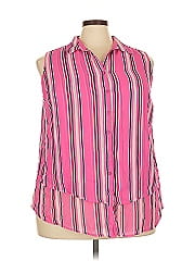 Roaman's Sleeveless Blouse