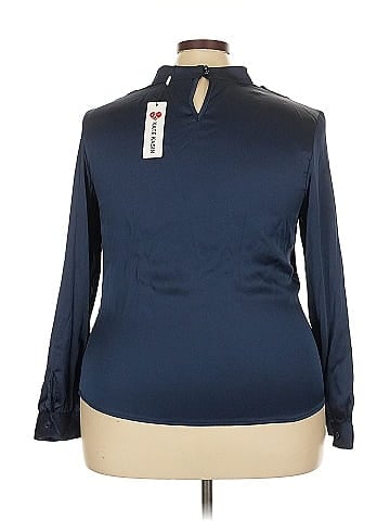 Kate Kasin Long Sleeve Blouse (view 2)