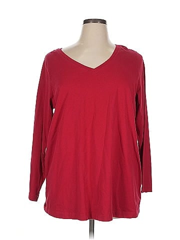 Woman Within 3/4 Sleeve T-Shirt (view 1)