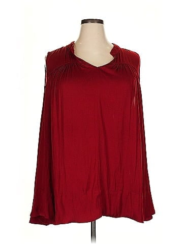 Lane Bryant Long Sleeve Blouse (view 1)