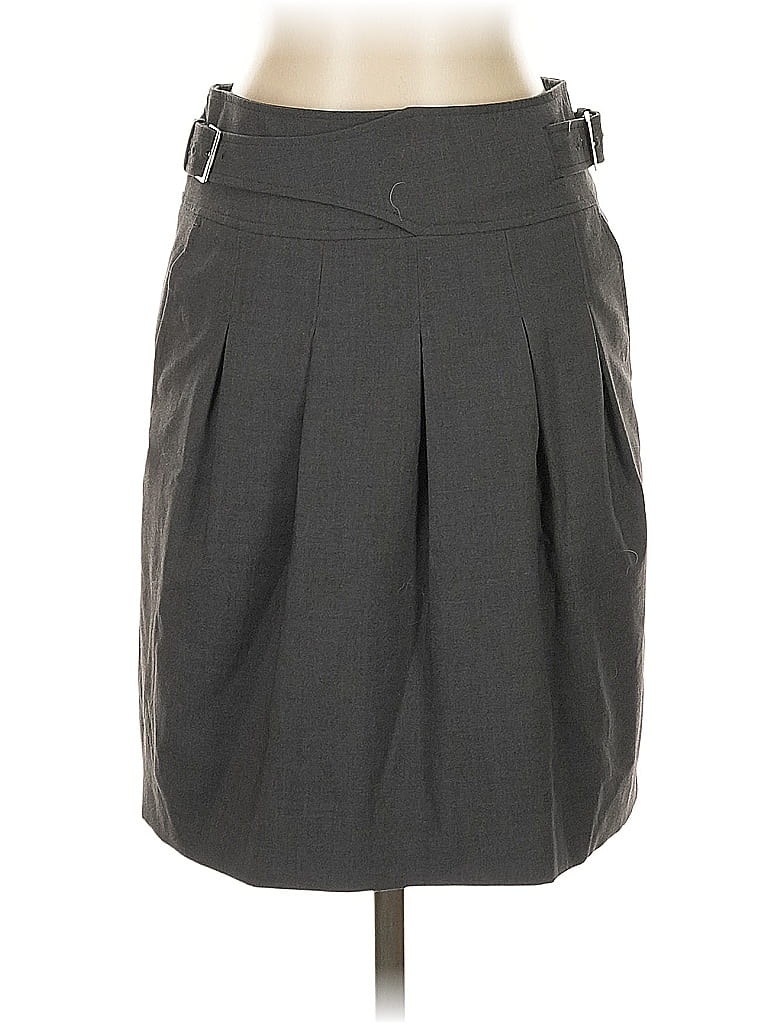 Pre-owned Bcbgmaxazria Formal Skirt In Gray