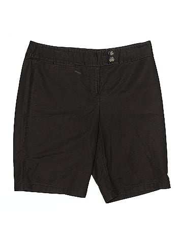 Ann Taylor Khaki Shorts (view 1)