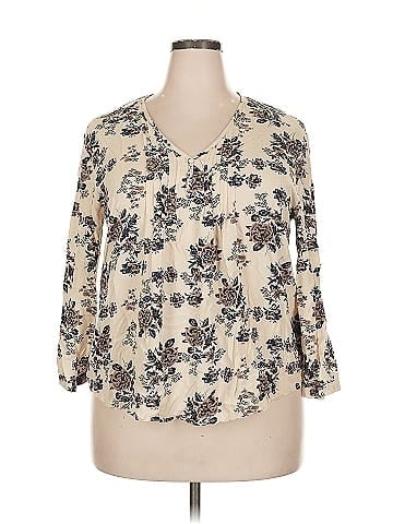 Fun2Fun 3/4 Sleeve Blouse (view 1)