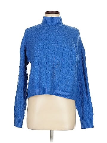 Pink Rose Turtleneck Sweater (view 1)