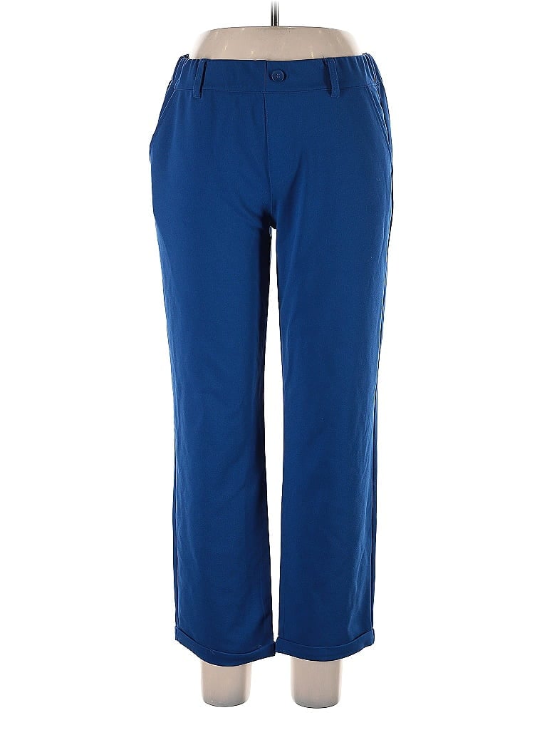 Pre-owned Happily Grey Casual Pants In Blue