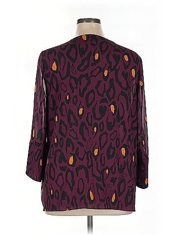 JM Collection 3/4 Sleeve Blouse (view 2)