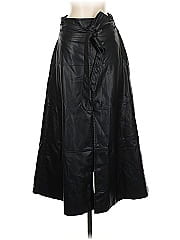 Tanya Taylor Faux Leather Skirt