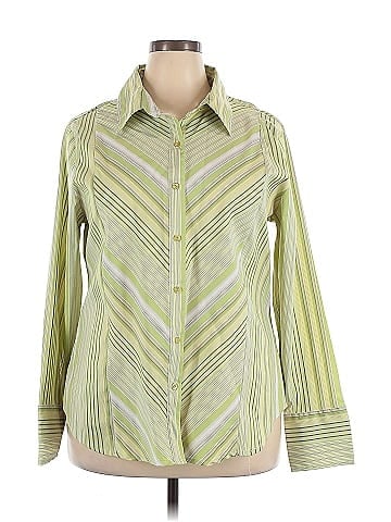 Ashley Stewart Long Sleeve Blouse (view 1)