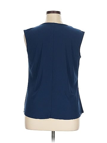 Roz & Ali Sleeveless Blouse (view 2)