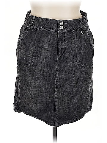 Faded Glory Denim Skirt (view 1)