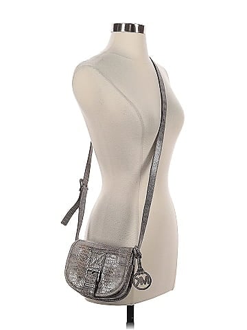 MICHAEL Michael Kors Leather Crossbody Bag (view 2)