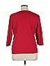 JM Collection 100% Cotton Red 3/4 Sleeve Top Size XL - photo 2