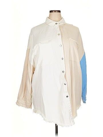 Pol 3/4 Sleeve Button-Down Shirt (view 1)