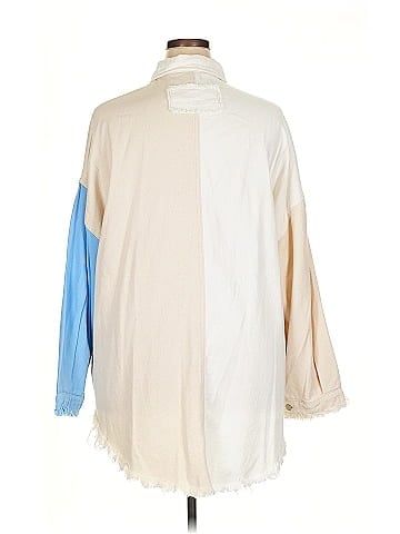 Pol 3/4 Sleeve Button-Down Shirt (view 2)