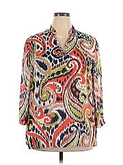 Alfred Dunner 3/4 Sleeve Blouse