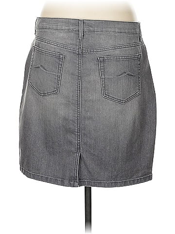 Ruff Hewn Denim Skirt (view 2)