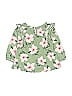 Just One You Made by Carter's Green 3/4 Sleeve Blouse 6-9 MO / 9 MO - photo 2