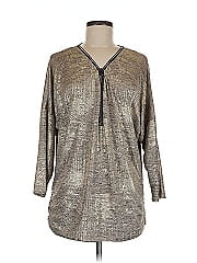 Jm Collection 3/4 Sleeve Top