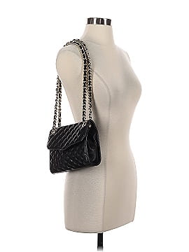 LAVORAZIONE ARTIGIANALE Black Leather Shoulder Bag One size