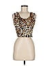 krush Brown Sleeveless Top Size M - photo 1
