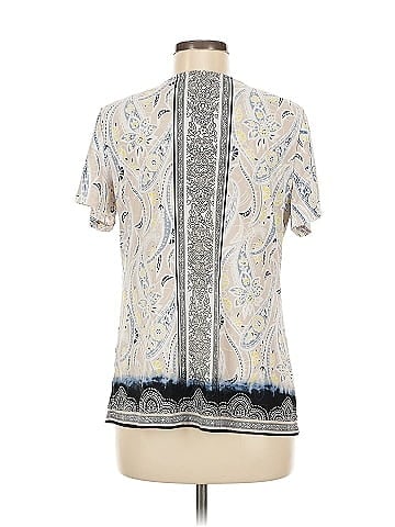 JM Collection Short Sleeve Blouse (view 2)