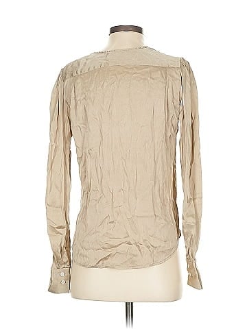 Rachel Comey Long Sleeve Silk Top (view 2)
