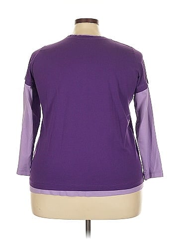 Woman Within 3/4 Sleeve T-Shirt (view 2)