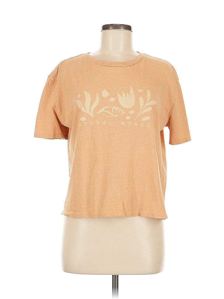 Billabong Tan Short Sleeve T-Shirt Size M - photo 1