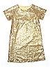Crewcuts 100% Polyester Metallic Gold Dress Size 10 - photo 1