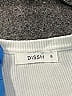 Dissh 100% Cotton White Tank Top Size 10 - photo 7