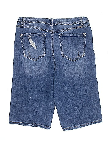 INC International Concepts Denim Shorts (view 2)
