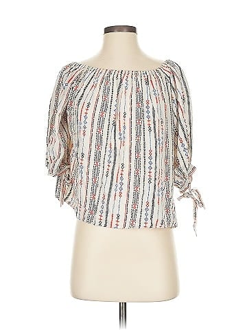 Blush 3/4 Sleeve Blouse (view 1)