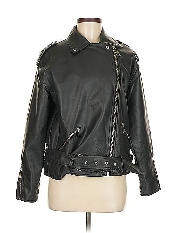 Missguided Faux Leather Jacket (view 1)
