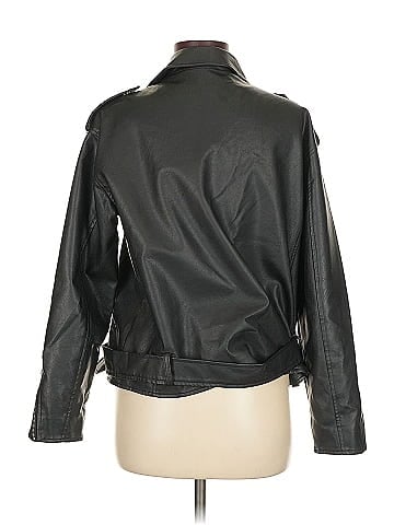 Missguided Faux Leather Jacket (view 2)