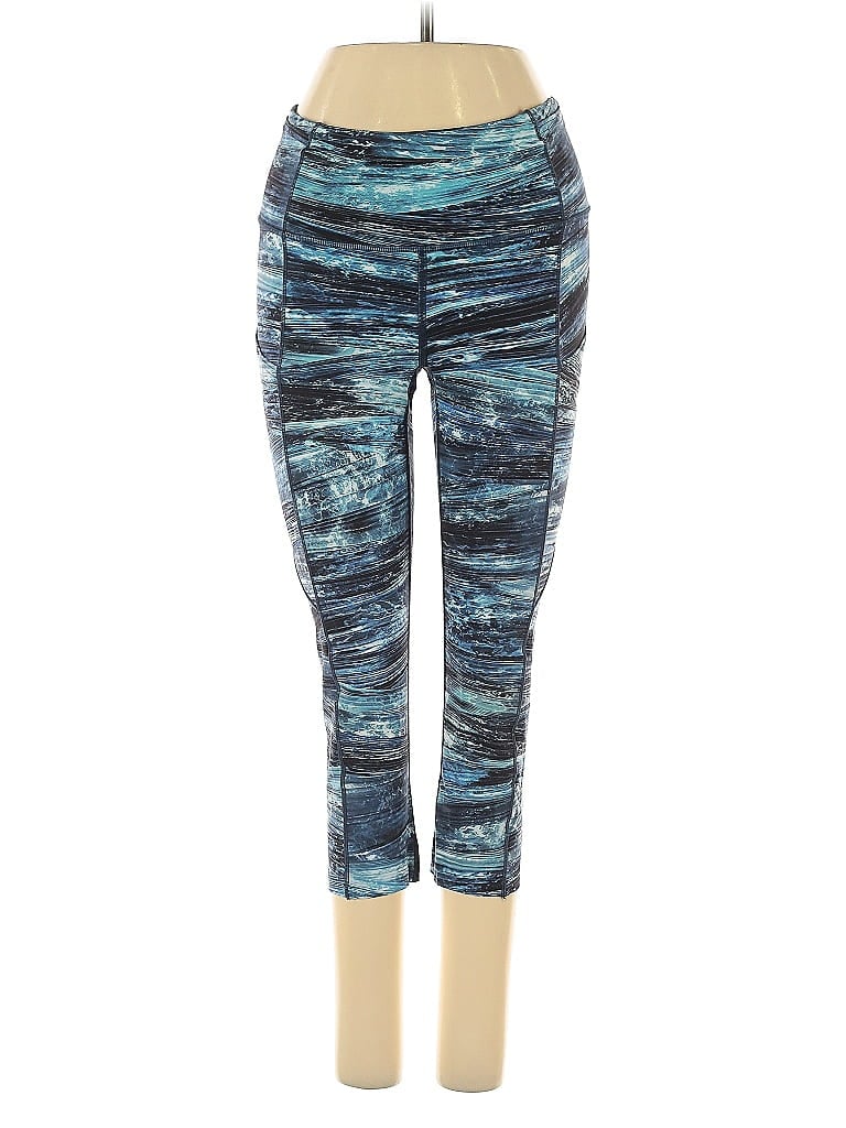 Pre-owned Lululemon Athletica Active Pants In Blue